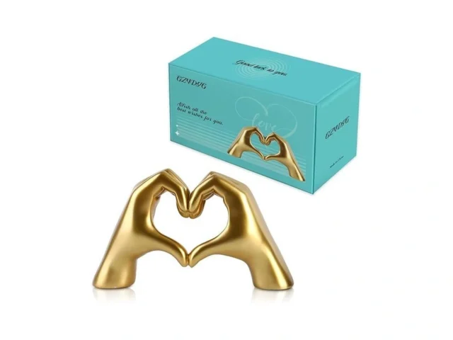 Taylor Lover Merch Gold Heart Hands Sculpture… Code