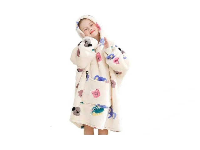 Aemilas Wearable Blanket Hoodie Gifts For Kids 6-13… Code