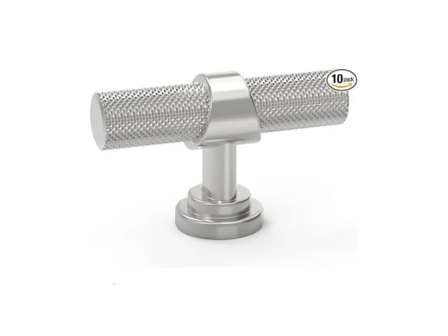 Komotia 10 Pack Cabinet Knurled Knobs Brushed Satin…