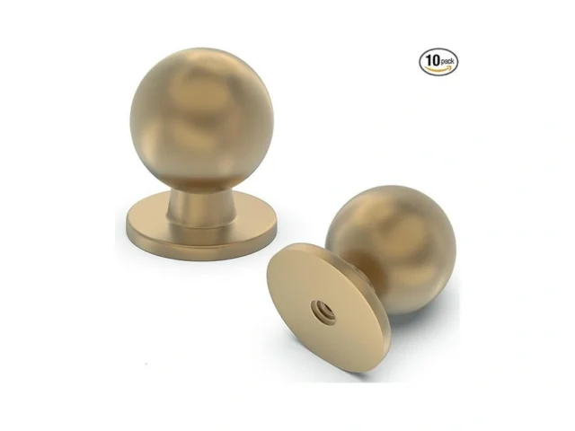 Komotia 10 Pack Cabinet Knobs Champagne Bronze… Coupon