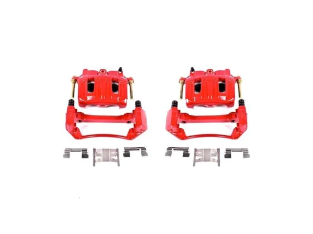 Power Stop Front S4750 Pair Of High-temp Red Powder…