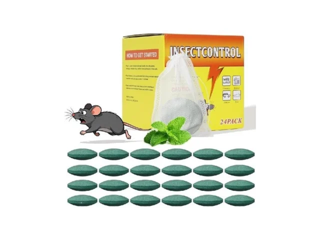 Mouse Rodent Repellent 24 Pack Peppermint Oil Mouse… Code