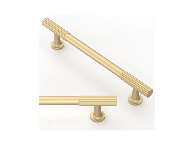 Asimerdeco 10 Pack Brushed Gold Cabinet Pulls 5… Coupon