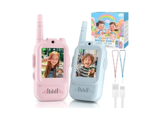 Hd Video Walkie Talkies For Kids 2-pack… Code