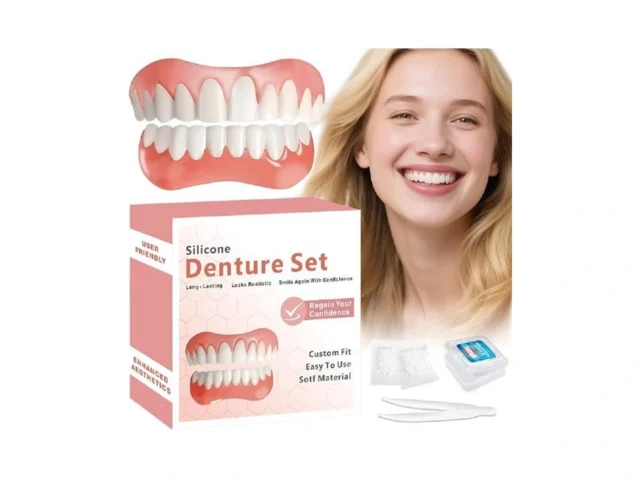 Moldable False Teeth Dentures For Women And Men… Coupon