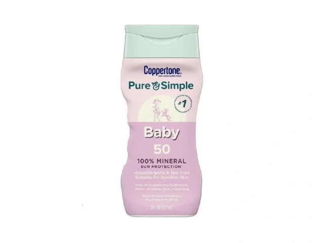 Coppertone Pure And Simple Baby Sunscreen Lotion… Coupon