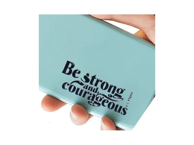 Pack Of 2 Joshua 1 9 Bible Verse Crystal Stickers -… Code