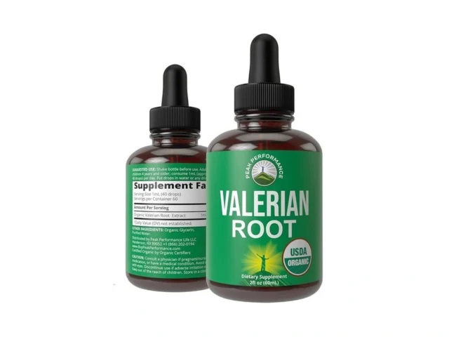 Usda Organic Valerian Root Liquid Drops Supplement… Coupon
