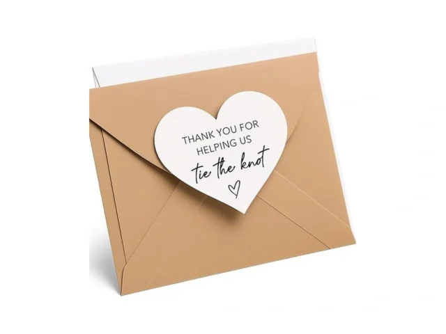 Thank You For Helping Us Tie The Knot Stickers -… Code
