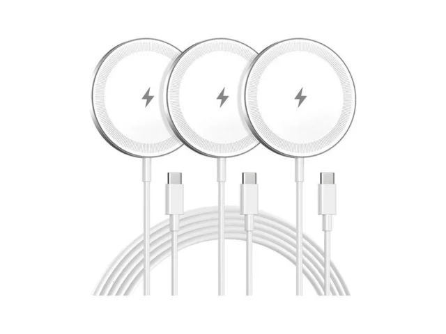 Magnetic Wireless Charger Charging Pad 15w Qi Fast… Code