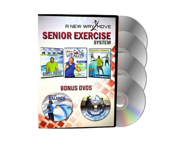 Premium Senior Exercise Dvd System- 5 Dvds All… Coupon
