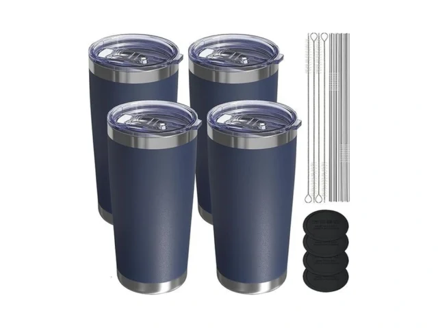 Uirzotn Travel Coffee Tumbler 20oz 4 Pack Leakproof… Code