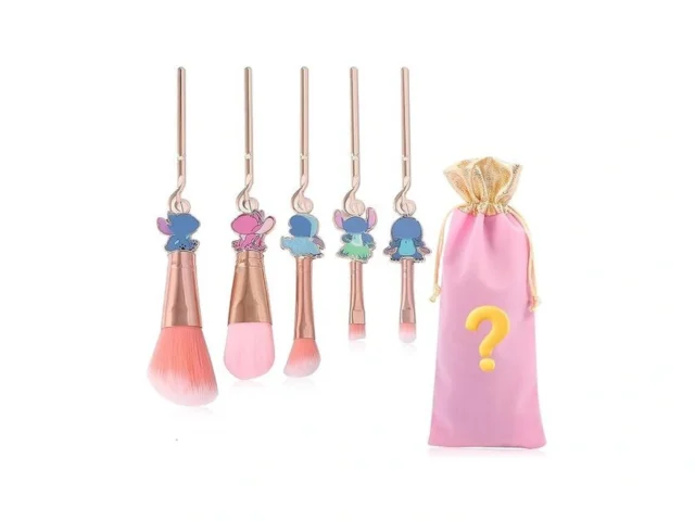 Cute Cartoon Girl-themed 5-piece Makeup Brush Set… Code
