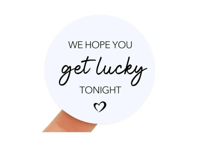 120 Pcs We Hope You Get Lucky Tonight Lottery… Code