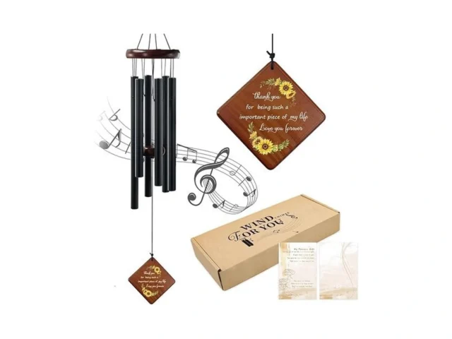 Sunflower Wind Chime With Thank You Quote Important… Code