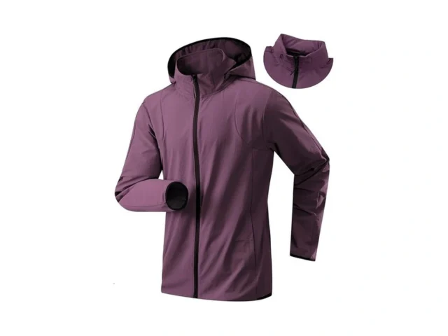 Hooded Windbreaker Jackets For Men Lightweight… Code