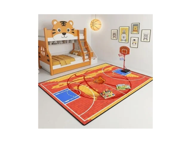 Batatadoce Basketball Rug – 2 5×4 Feet Boys Bedroom…