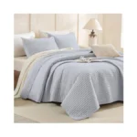 Amazon code: Cozytide Queen Quilt Set Stone-washed Co
