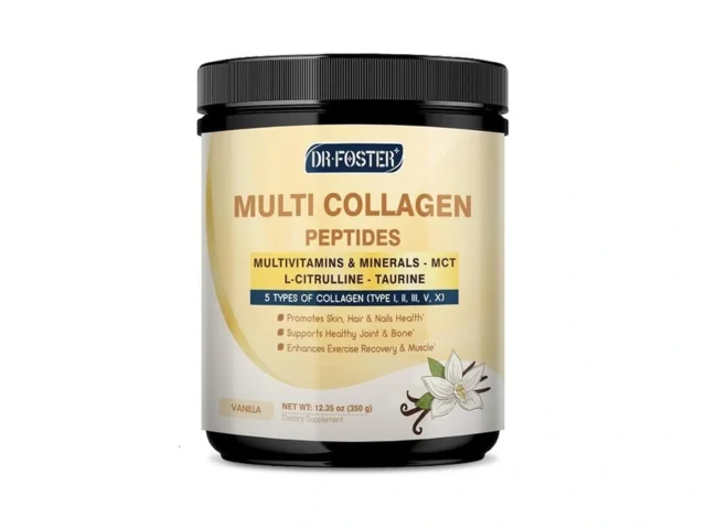 Drfoster Vanilla Collagen Peptides Powder For Women… Code