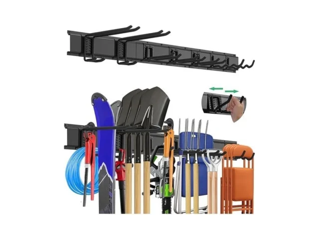 Evalote 48 Garage Tool Organizer Wall Mount – Heavy… Code