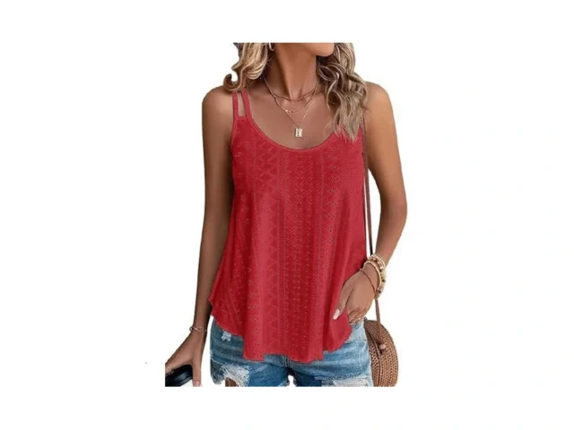 Athmile Christmas Tank Tops Lace Tops For Women… Code
