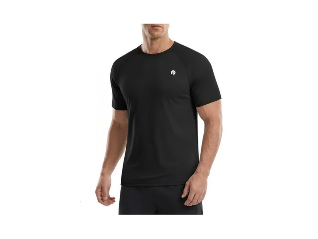 Pinspark Black T Shirts For Men Lightweight Short… Code