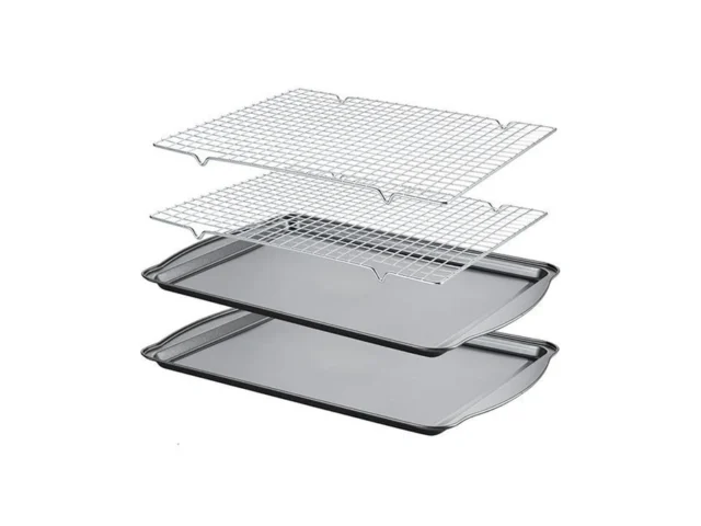 Gymdin Baking Sheet With Cooling Racks – Carbon… Code