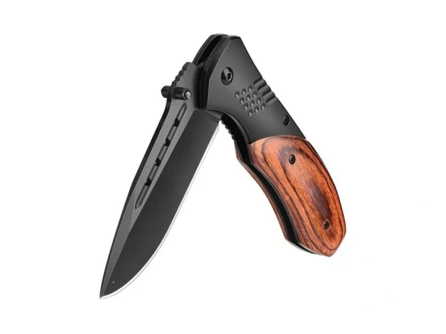 Kexmo Pocket Knife For Men – Sharp Blade Wood… Code