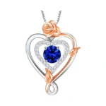 Amazon code: Riviko Infinity Heart Symbol Rose Sep Bi