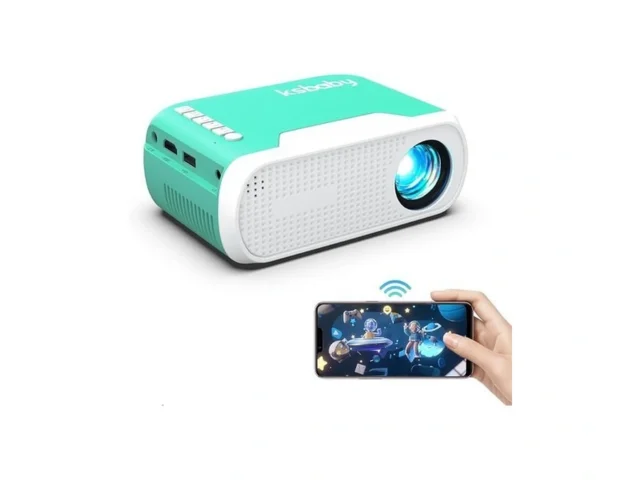 Ksbaby Mini Projector Wifi Home Theater Portable… Coupon