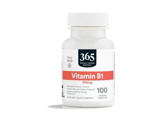 365 By Whole Foods Market Vitamin B1 100mg Vegan… Coupon