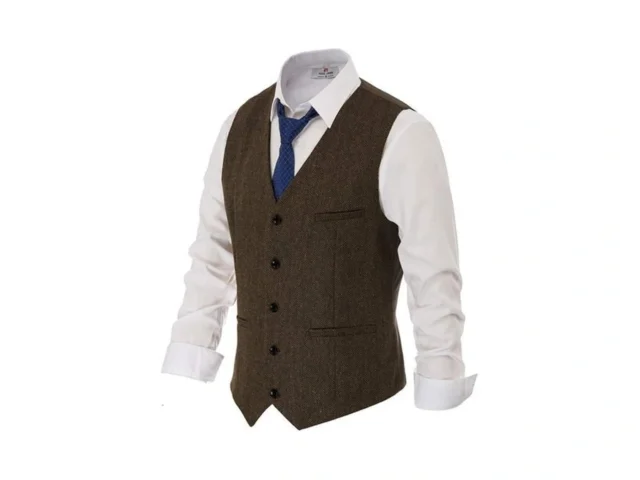 Pj Paul Jones Men S Western Herringbone Tweed Wool… Code