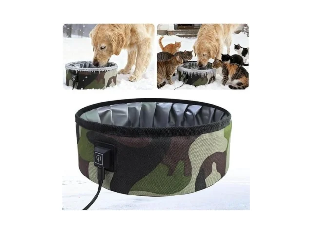 3l Heated Water Bowl For Pets -usb Powered Foldable… Code