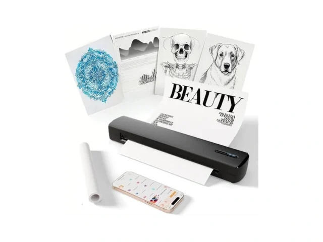 Tagzilo C80 Wireless Printer Inkless Portable… Code