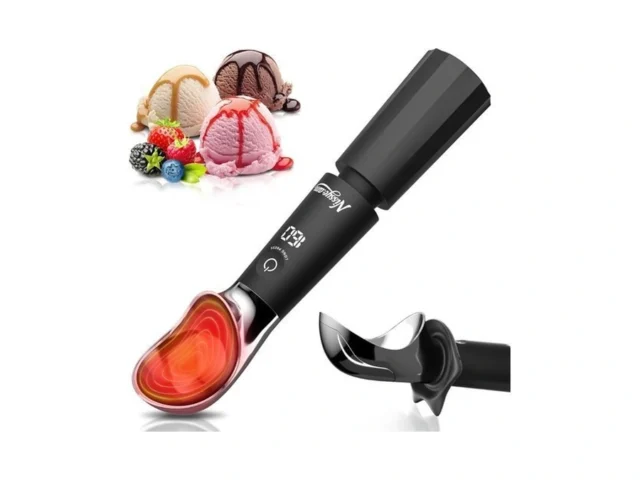 Nissyo Am Heated Ice Cream Scoop Rechargeable… Code