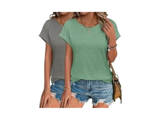 Innovatop 2pack Womens T Shirts Cap Sleeve 2026… Code
