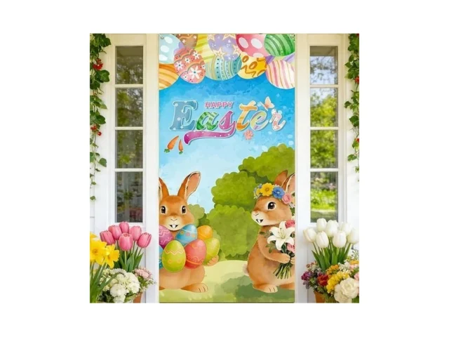 Lednica Easter Bunny Door Decoration Happy Easter… Code