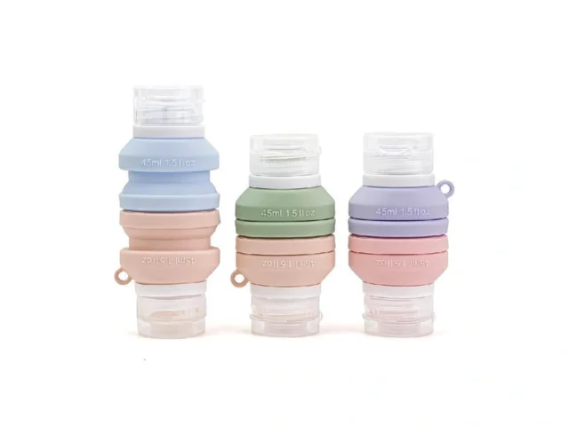 Silicone Travel Bottles For Toiletries 3 Pack… Code