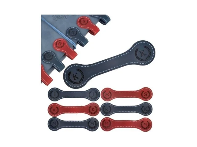 Nerien Personalized Magnetic Leather Bookmark… Code