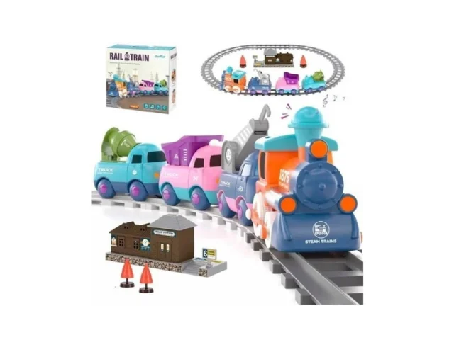 Train Set For Toddler Toys Electric Train Toy For… Code