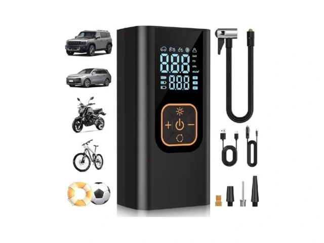 Qkmpom 180psi Tire Inflator Portable Air Compressor… Code