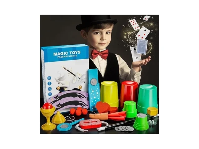 Novaluki Magic Kit For Kids – 74 Magic Tricks… Code
