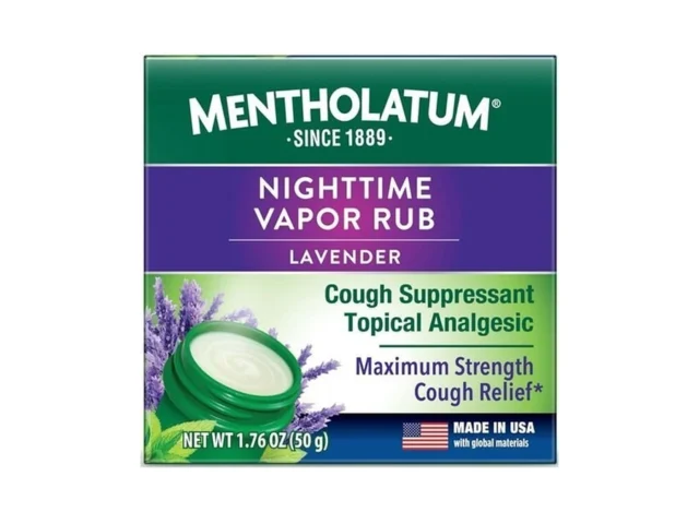 Mentholatum Nighttime Vaporizing Rub Lavender Scent…