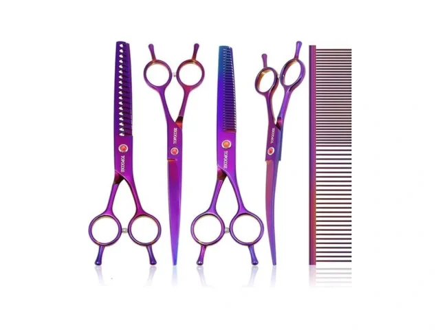 Topgoose Dog Grooming Scissors Kit Professional 6… Code