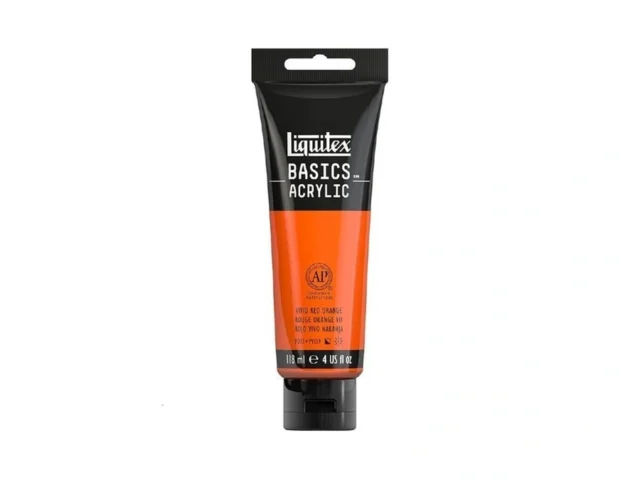 Liquitex Basics Acrylic Paint 118ml 4-oz Tube Vivid…