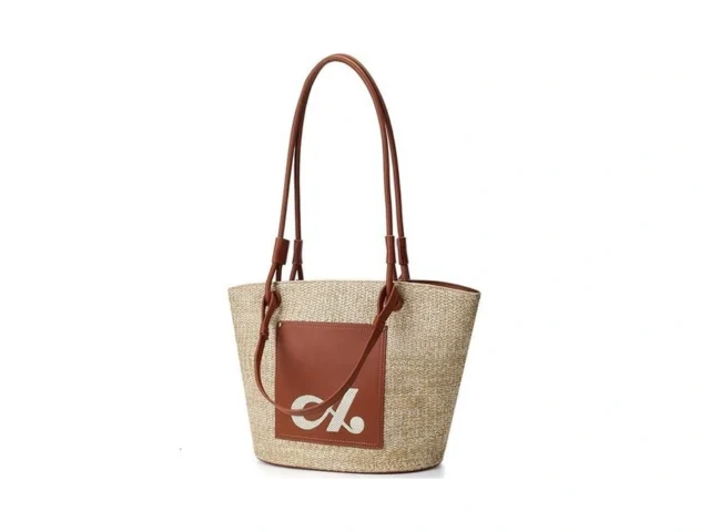 Acuario Tote Handbag For Women Beige Code