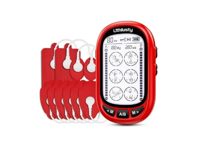 Tens Unit Muscle Stimulator For Pain Relief Therapy… Code