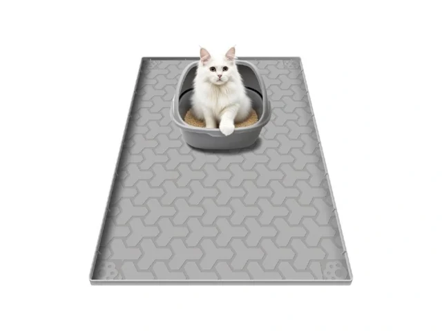 Silicone Cat Litter Mat Large 34 X22 Foldable And… Code