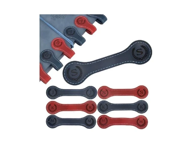 Nerien Personalized Magnetic Leather Bookmark… Code