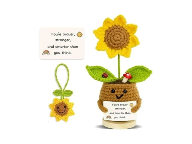 Keipnnol Handmade Emotional Support Crochet… Code